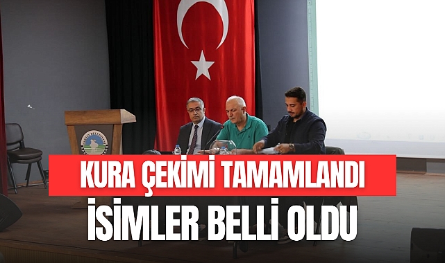 KURADA İSİMLER BELLİ OLDU