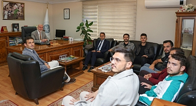 KYK Öğrencilerinden İl Müftüsüne Ziyaret