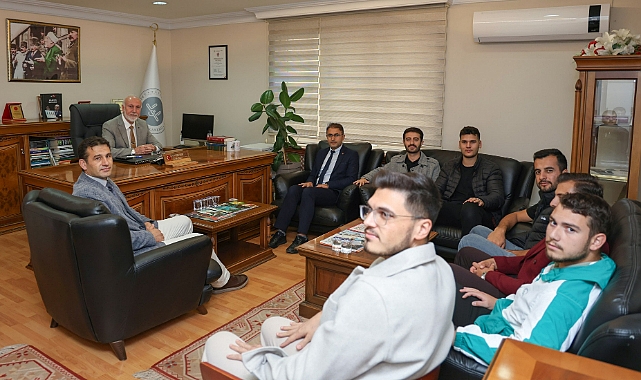 KYK Öğrencilerinden İl Müftüsüne Ziyaret