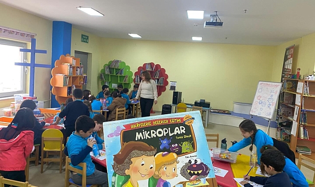 Minik Okurlar “Mikroplar”ı Keşfetti