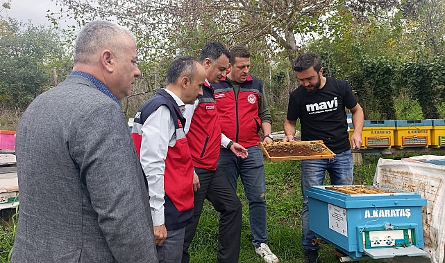 MÜDÜR'DEN ÜRETİCİYE ZİYARET