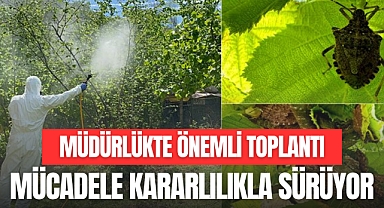 MÜDÜRLÜKTE ÖNEMLİ TOPLANTI