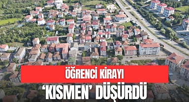 Öğrenci Kirayı Kısmen Düşürdü