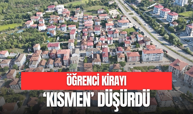 Öğrenci Kirayı Kısmen Düşürdü