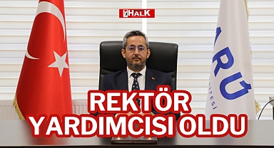  Rektör Yardımcısı Oldu