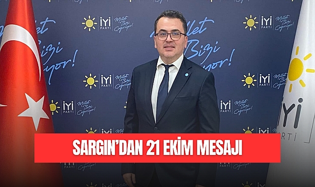 SARGIN'DAN 21 EKİM MESAJI