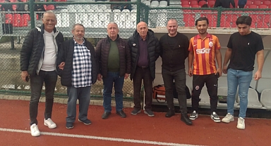 Spor camiası gençlerin maçını izledi