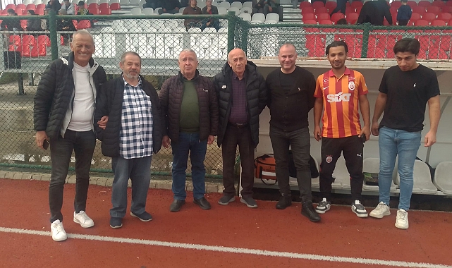 Spor camiası gençlerin maçını izledi