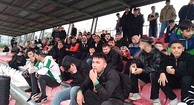 Taraftar takımını deplasmanda yalnız bırakmadı
