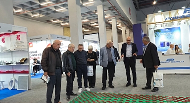 TSO Heyeti ISK-SODEX Fuarına Katıldı