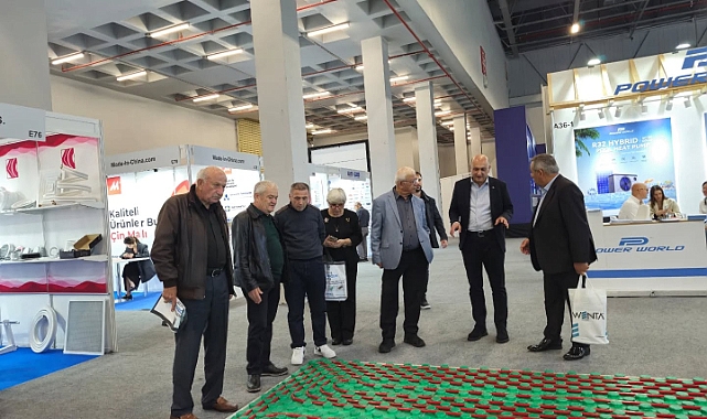 TSO Heyeti ISK-SODEX Fuarına Katıldı