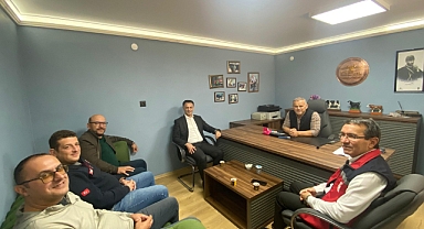 Türkmen'den Ulus kasap Sarı Çiftliğine ziyaret