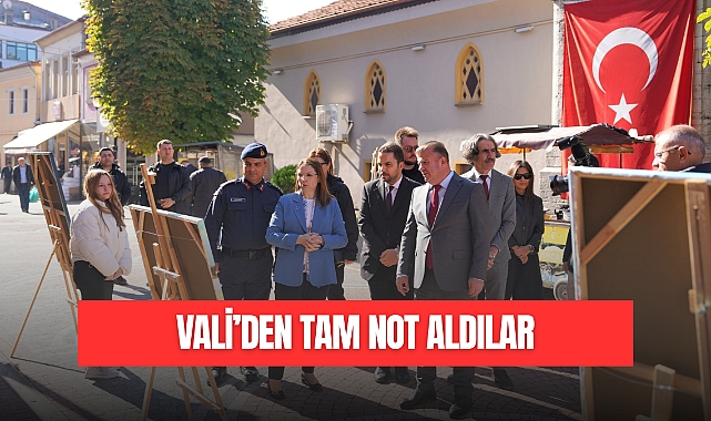 VALİ'DEN TAM NOT ALDI