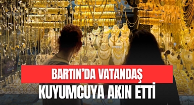 VATANDAŞ KUYUMCUYA AKIN ETTİ