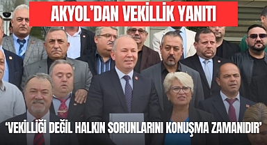 ‘VEKİLLİĞİ DEĞİL HALKIN SORUNLARINI KONUŞMA ZAMANIDIR’