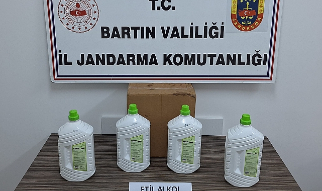 20 Litre Etil Alkol Ele Geçirildi