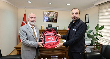 AFAD İl Müdürü’nden İade-i Ziyaret