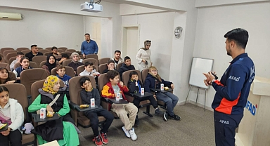 Afet Eğitimi Verildi