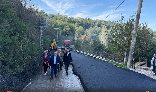 Amasra–Gömü Yolu Yenileniyor