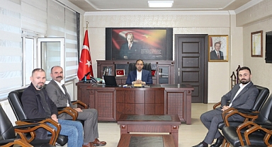 ANAHTAR PARTİ'DEN KAYMAKAM ZİYARETİ