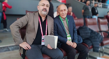 ASKF Başkanı gözlemci ile maçı izledi