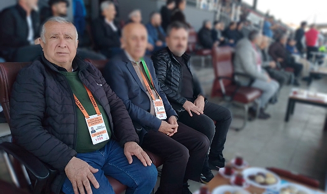 ASKF Başkanı gözlemci ile maçı izledi
