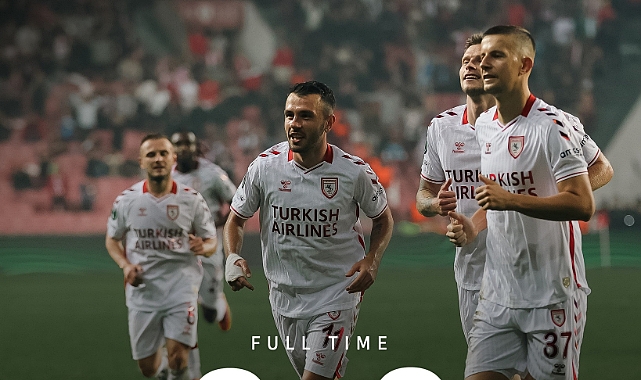 BAKAN TUNÇ, SAMSUNSPOR'U TBRİK ETTİ