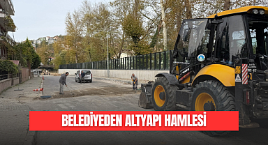 Bartın Belediyesi'nden Altyapı Hamlesi