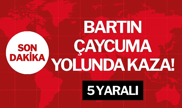 Bartın–Çaycuma Yolunda Kaza!