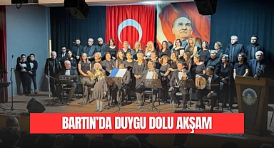 BARTIN’DA DUYGU DOLU AKŞAM