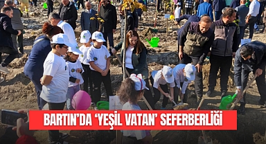Bartın’da “Yeşil Vatan” Seferberliği