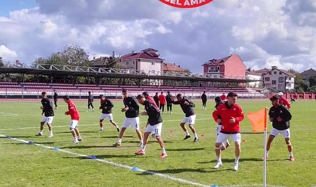 Bartınspor Yeniçağa maçı hazırlıklarını tamamladı