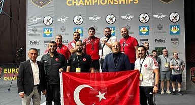 BARÜ'lü Sporcular Avrupa halter şampiyonasına damga vurdu
