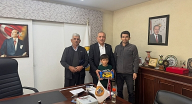 Başkan'a Hemşehri Ziyareti