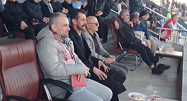 Başkan yardımcısı Keser'den takıma destek