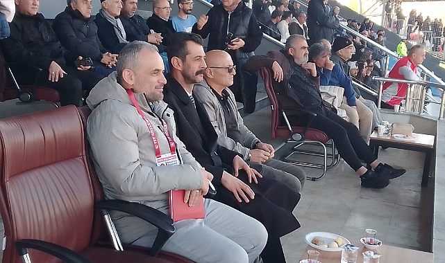 Başkan yardımcısı Keser'den takıma destek