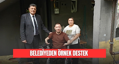 BELEDİYEDEN ÖRNEK DESTEK