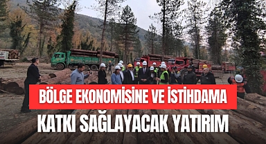 Bölge Ekonomisine ve İstihdama Katkı Sağlayacak Yeni Yatırım