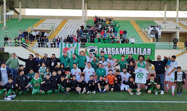 Çarşambaspor liderliğini sürdürdü