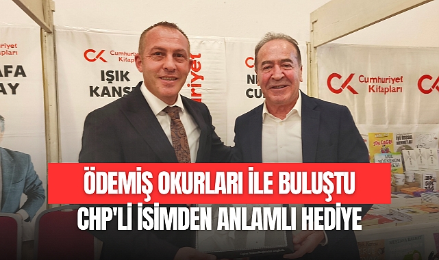 CHP'Lİ İSİMDEN ANLAMLI HEDİYE