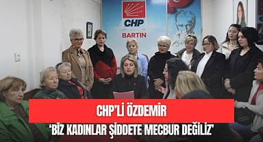 CHP'Lİ KADINLARDAN AÇIKLAMA