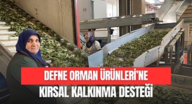 DEFNE ORMAN ÜRÜNLERİ’NE KIRSAL KALKINMA DESTEĞİ