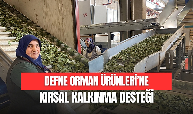 DEFNE ORMAN ÜRÜNLERİ’NE KIRSAL KALKINMA DESTEĞİ