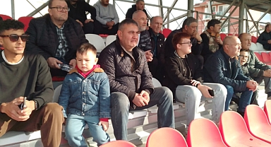 Eski Başkanlar Çankırı maçını takip etti