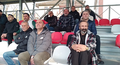 Eski yöneticiler Çankırı maçını izledi