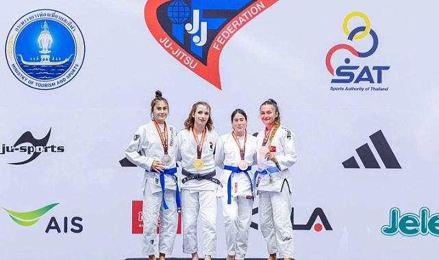 EYLÜL ELMAS JUJİTSU DÜNYA 3.OLDU