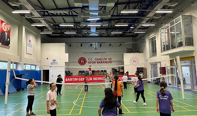 Gençler dolu dolu bir hafta geçirdi