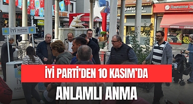 İYİ PARTİ’DEN 10 KASIM’DA ANLAMLI ANMA