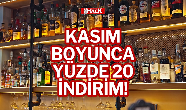 KASIM BOYUNCA YÜZDE 20 İNDİRİM!