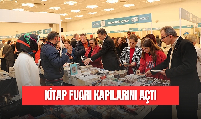 KİTAP FUARI KAPILARINI AÇTI